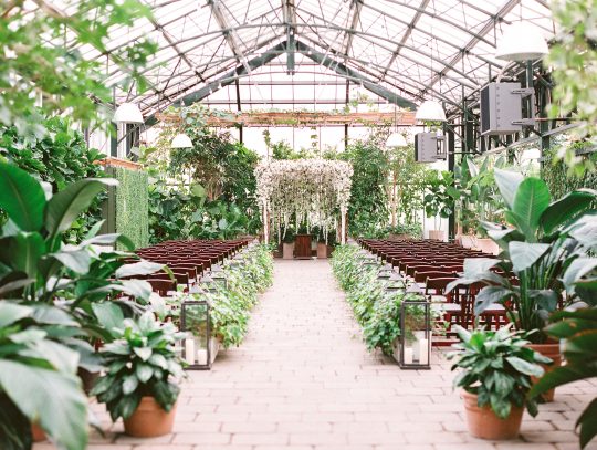 Botanical Conservatory Wedding Ceremony