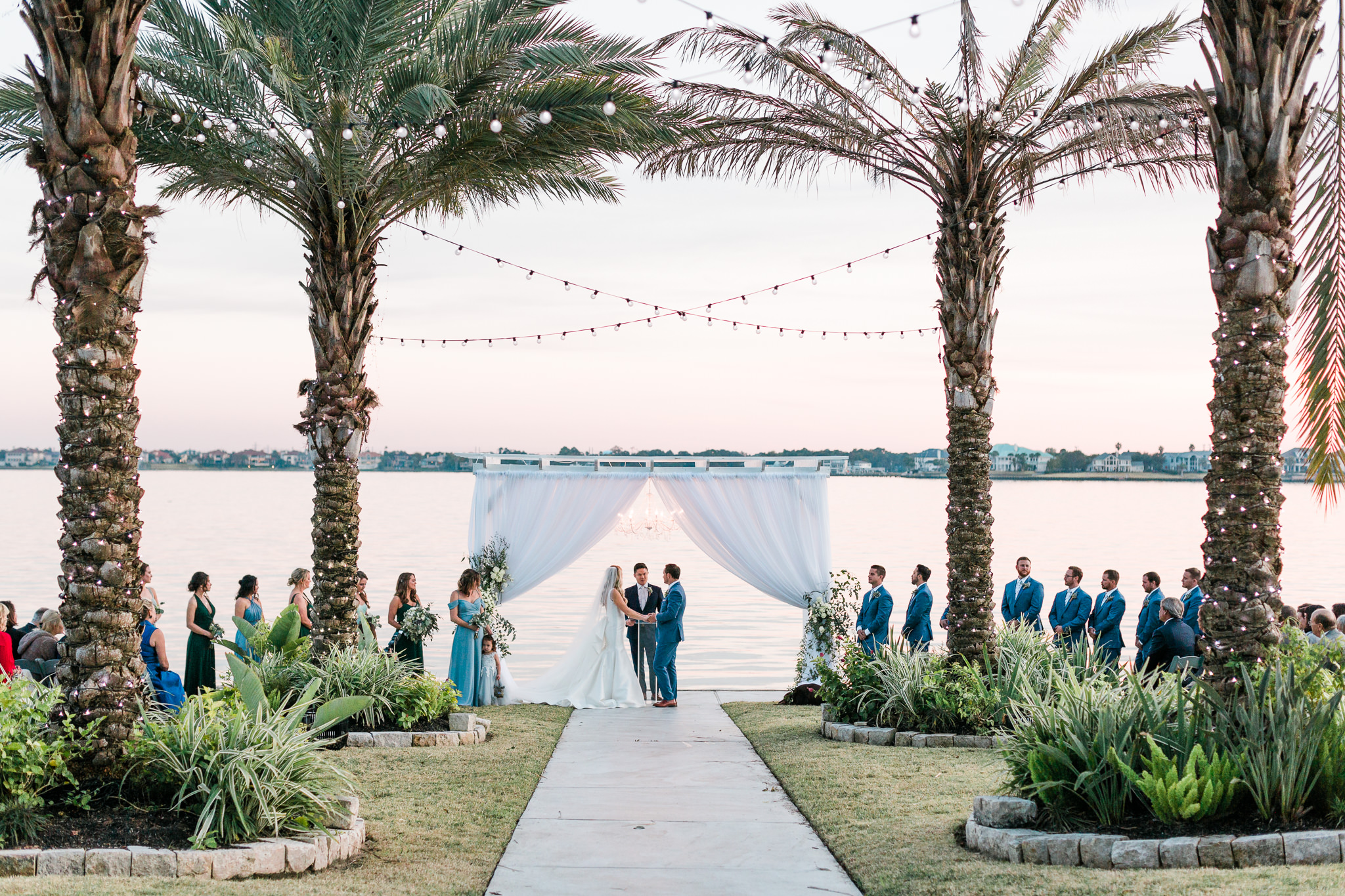 Lakefront Wedding Ceremony