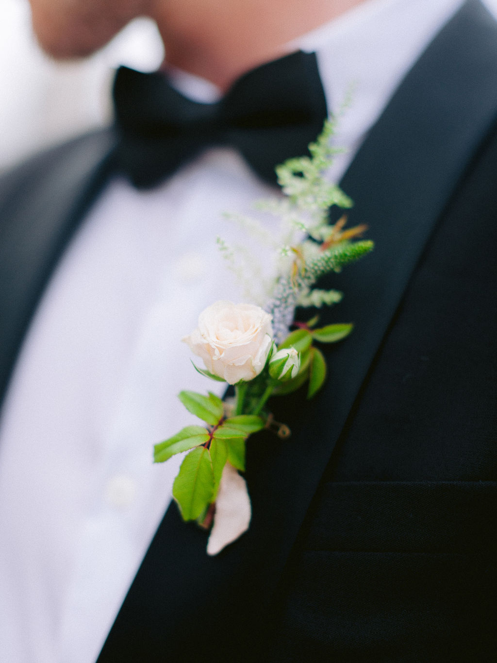 Rose Astilbe Boutonniere