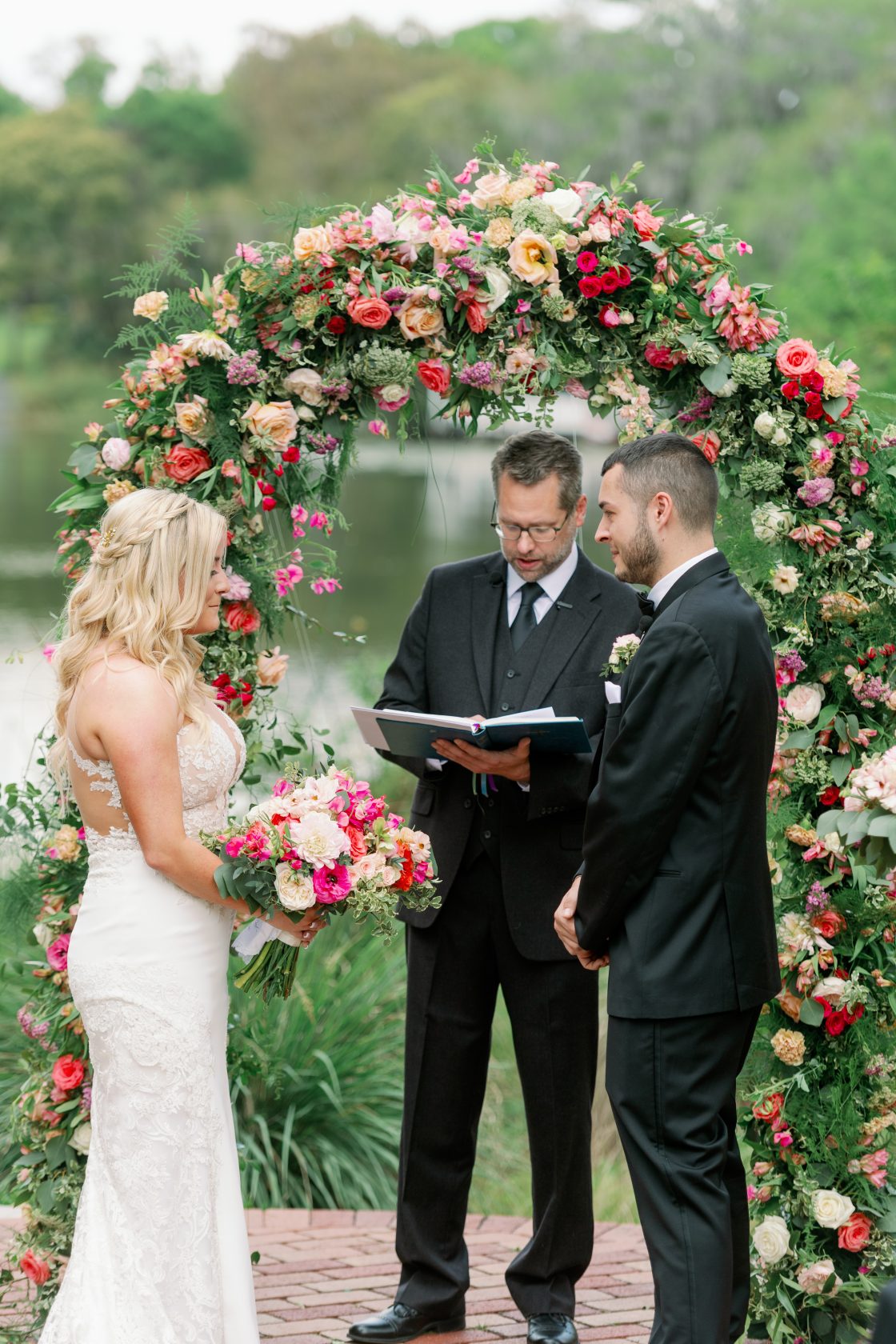 Garden Inspired Wedding Ceremony Arch
