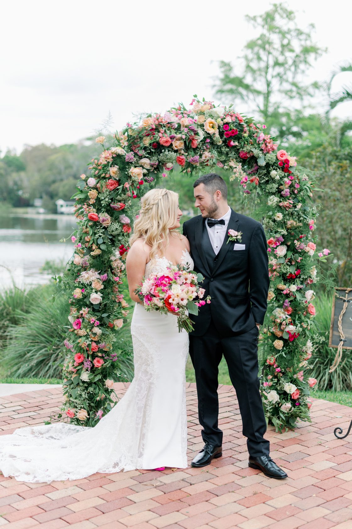 Garden Rose Wedding Arch