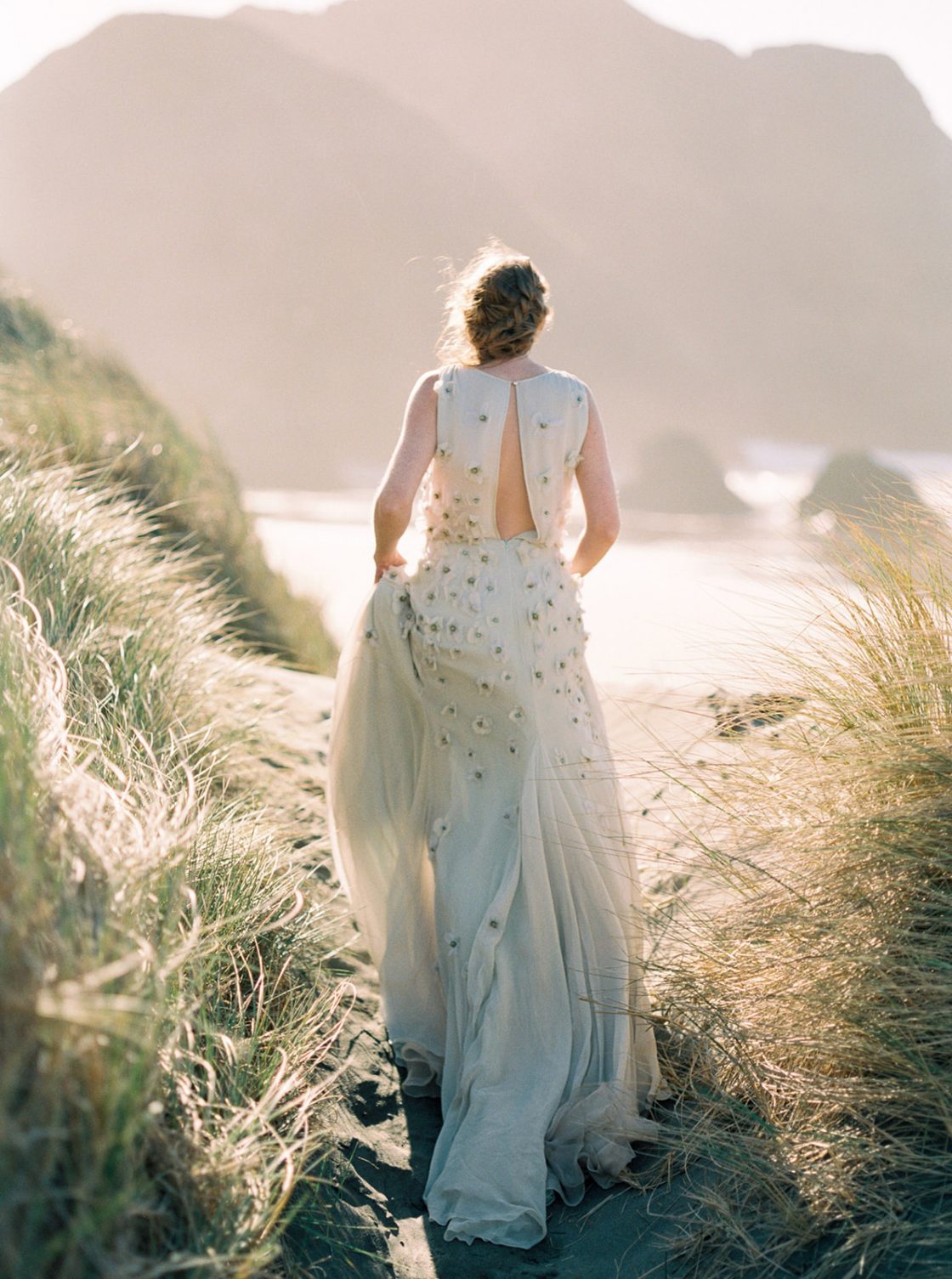 Unique Elegant Wedding Gown