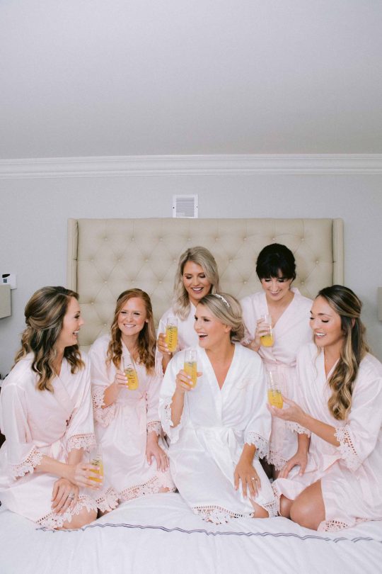 Bridal Party Getting Ready