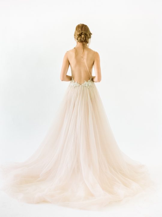 Galia Lahav Low Open Back Wedding Gown