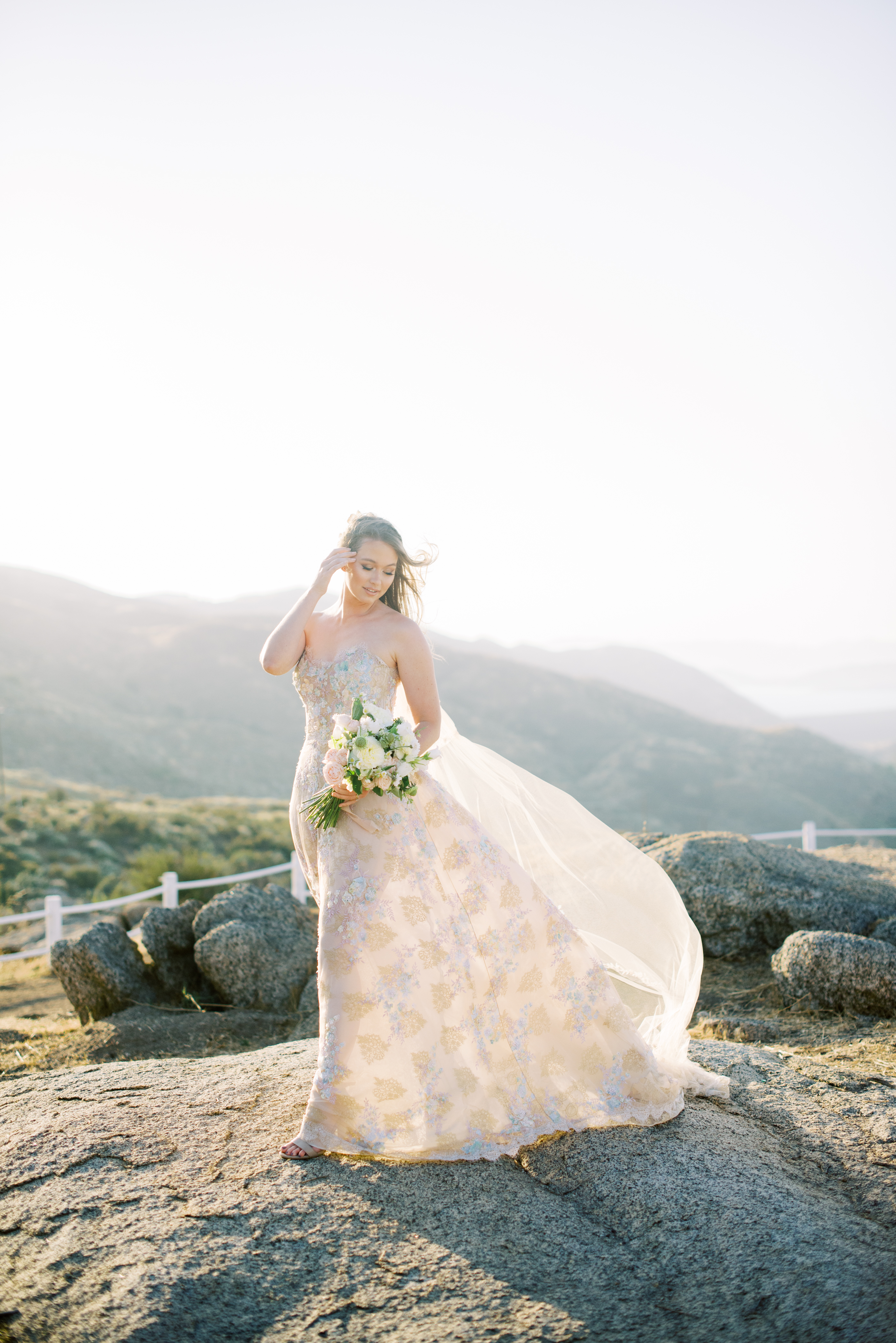 Romantic Lavender Farm Wedding Inspiration