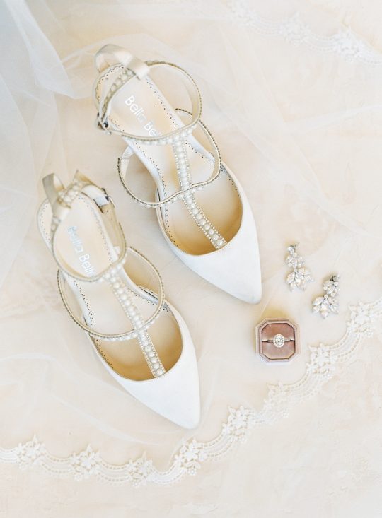 Ivory Pearl Belle Wedding Shoes