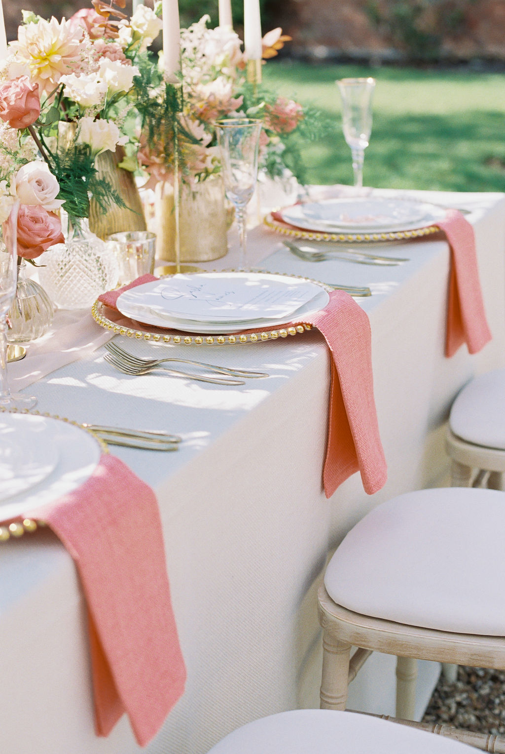 Pink Garden Wedding Inspiration