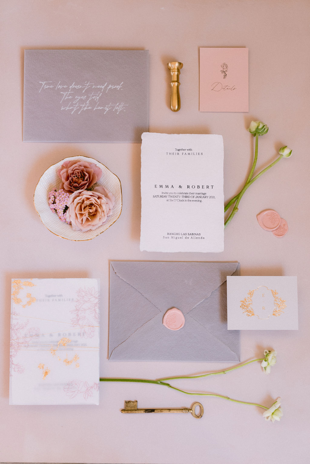 Modern with a touch of Rustic Intimate Elopement Inspiration in San Miguel de Allende | Elizabeth Anne Designs
