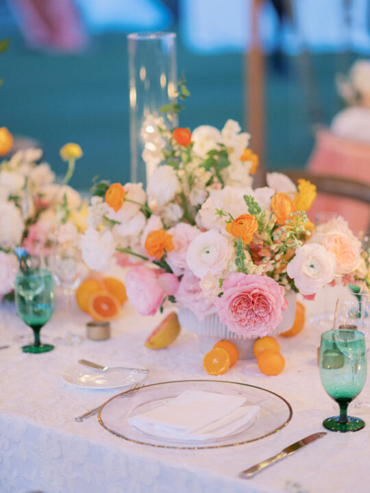 IMDreamy Brooklyn Wedding with Flowing Flowers and Hints of Citrus | Elizabeth Anne Designs