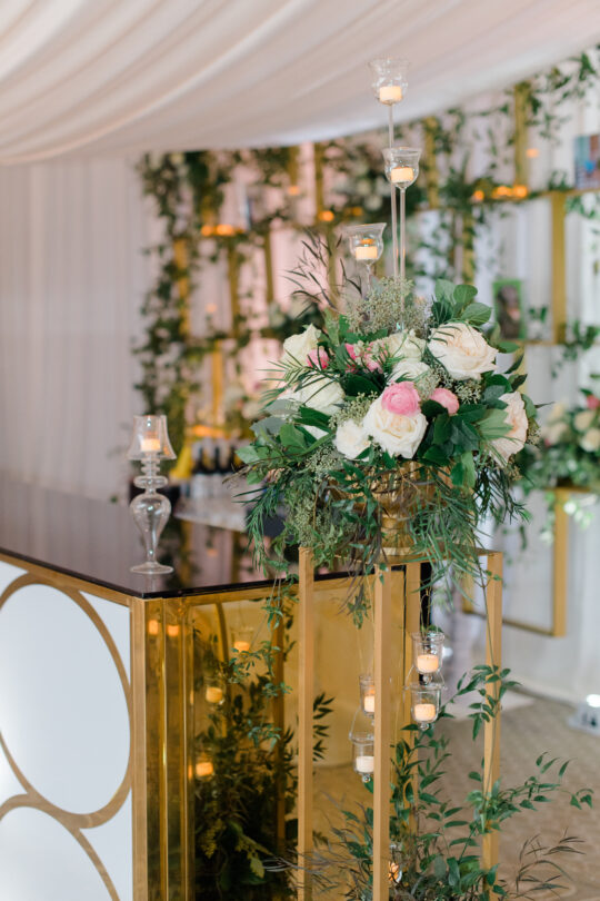 Indoor Elegant and Chic Garden Wedding At The Alfond Inn in Florida | Elizabeth Anne Designs