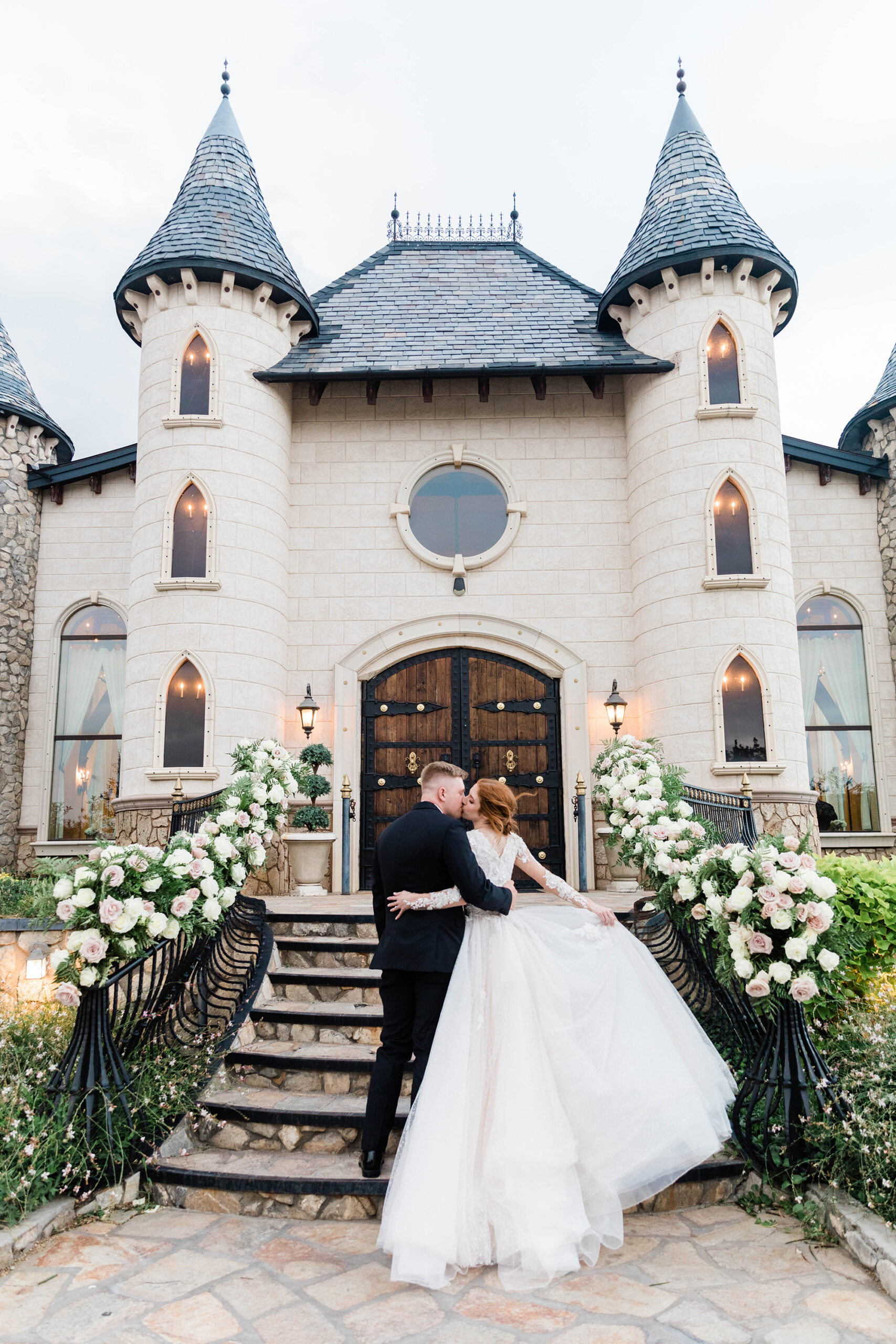 Romantic Utah Castle Wedding