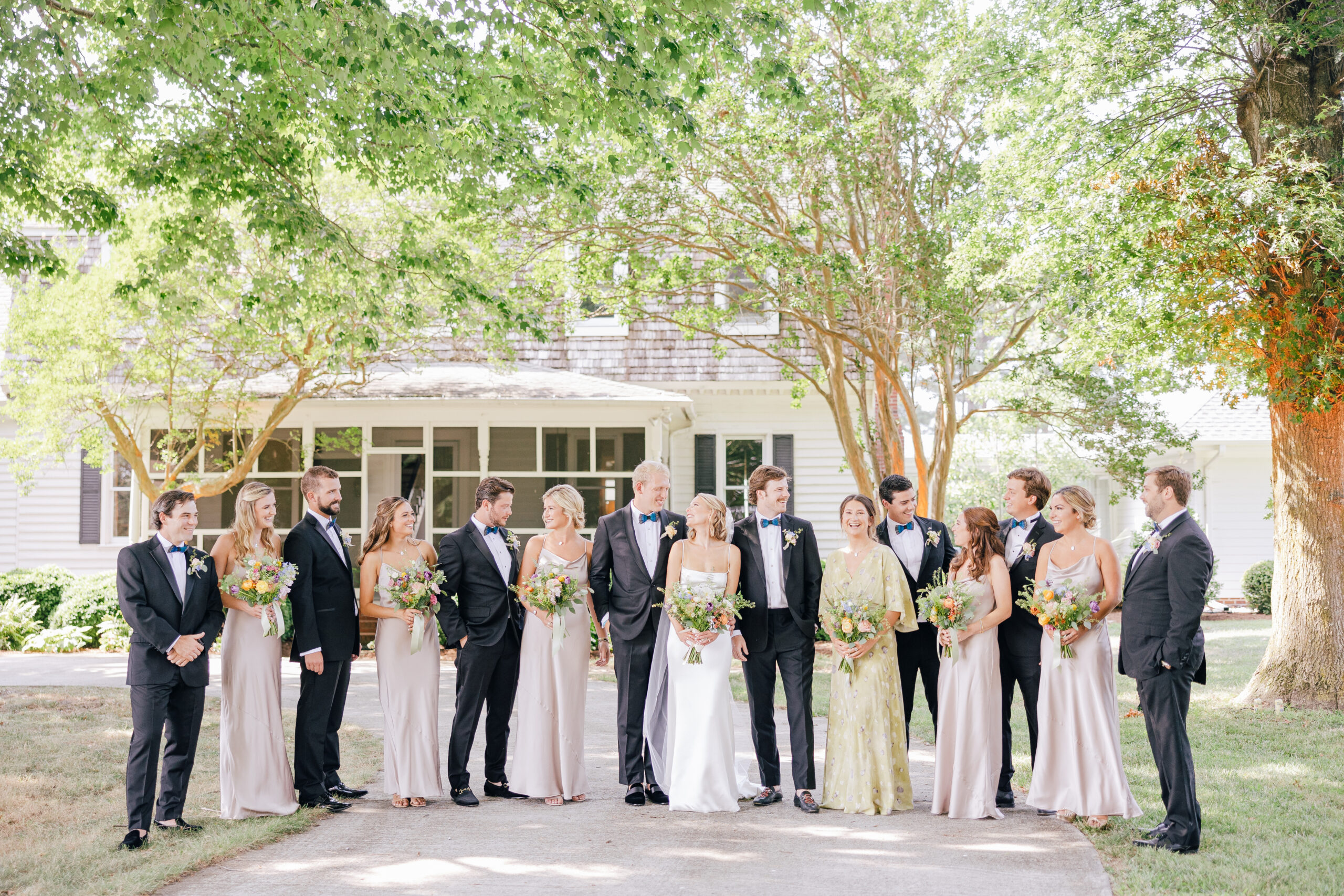 Elegance Transcended: A Timeless Waterside Wedding at a Family Estate | Elizabeth Anne Designs
