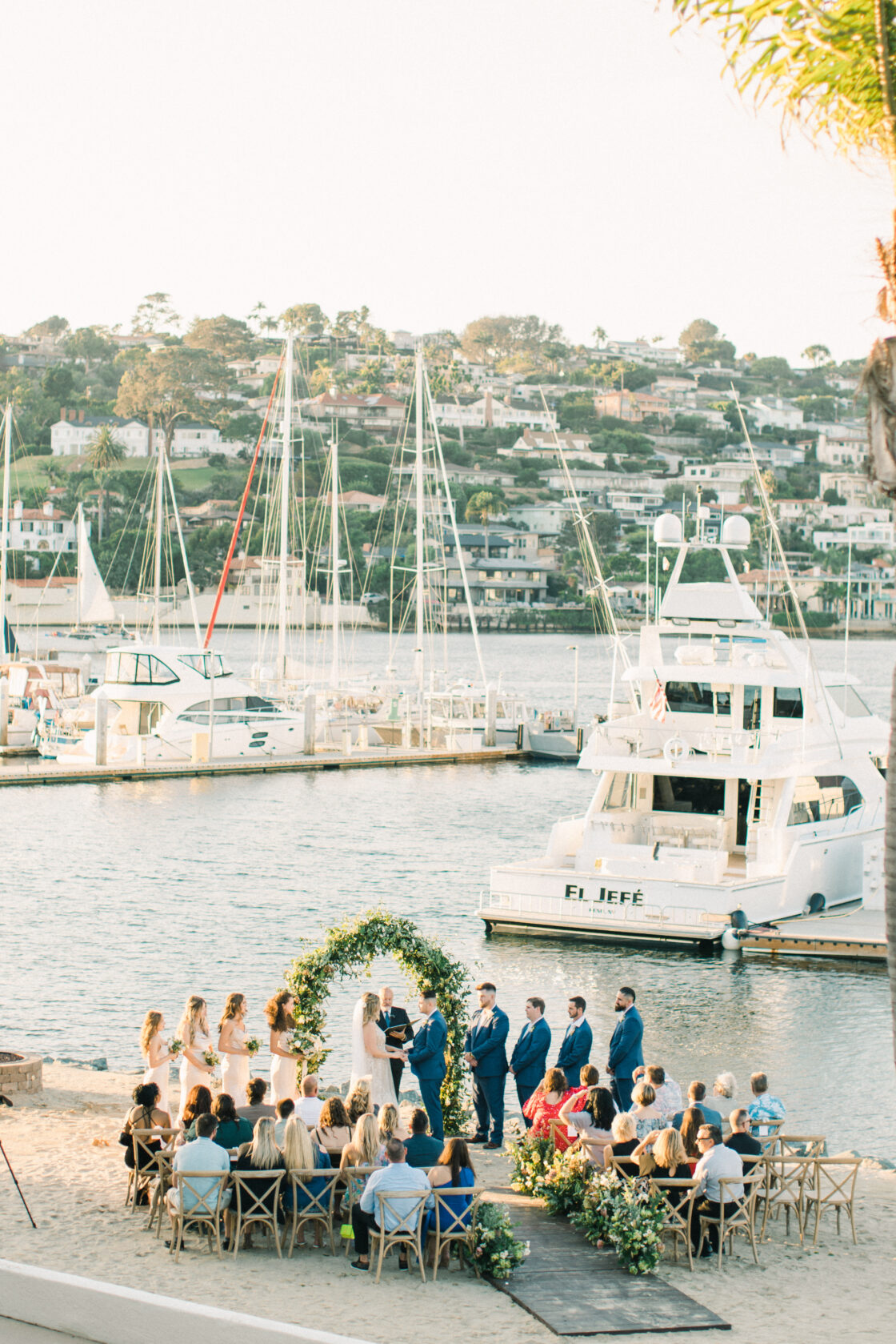Seaside Serenity: San Diego Coastal Wedding | Elizabeth Anne Designs 