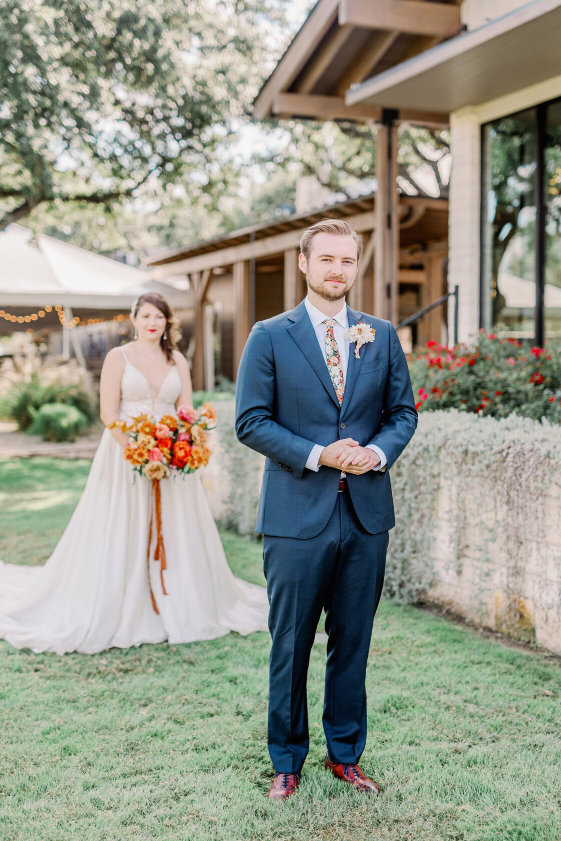 Colorful Fall Wedding with Sunset Colors - Elizabeth Anne Designs: The Wedding  Blog