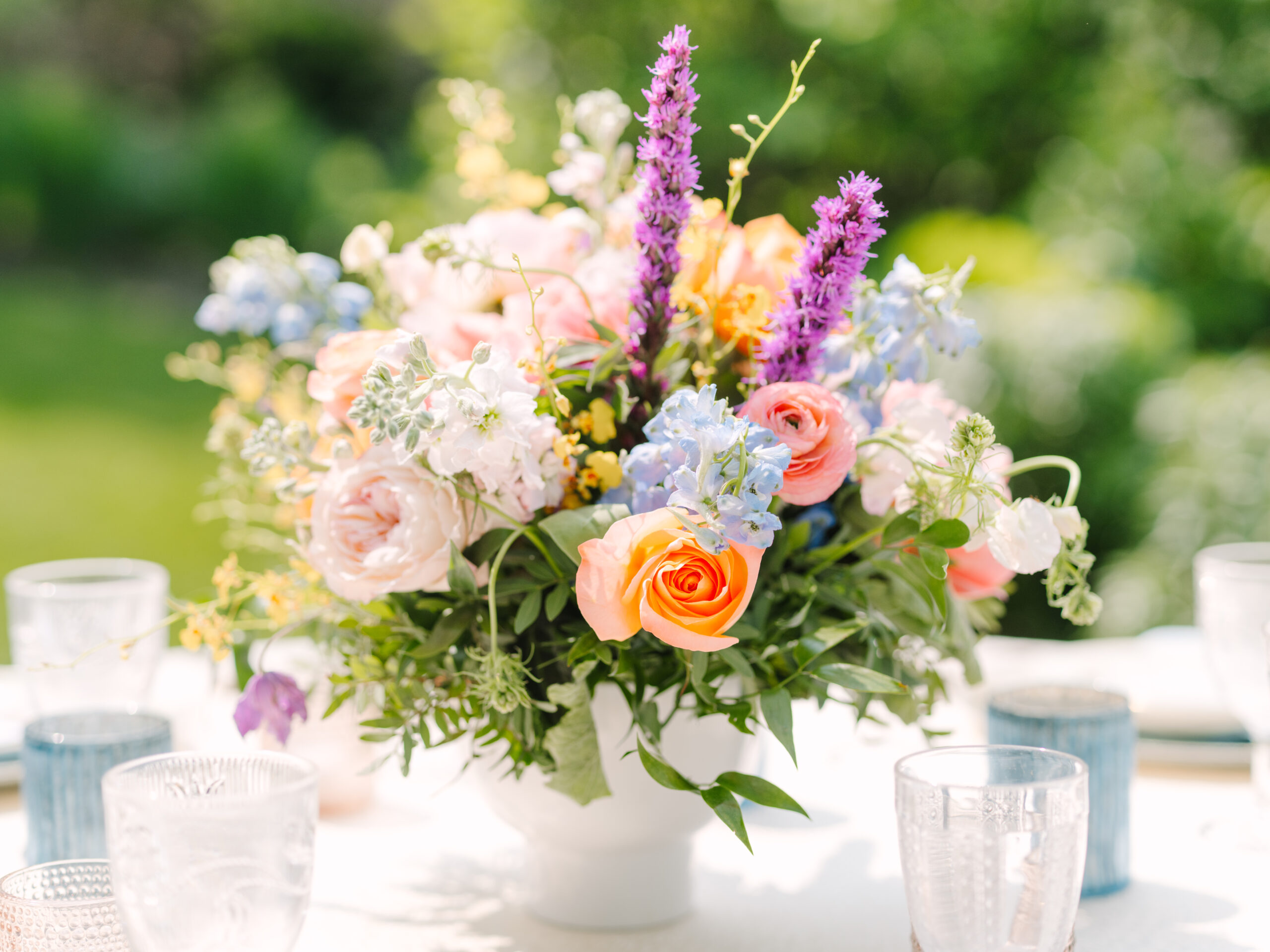 Elegant Romance Blossoms: A Garden Party Inspired Styled Shoot with A Bridgestone Twist | Elizabeth Anne Designs