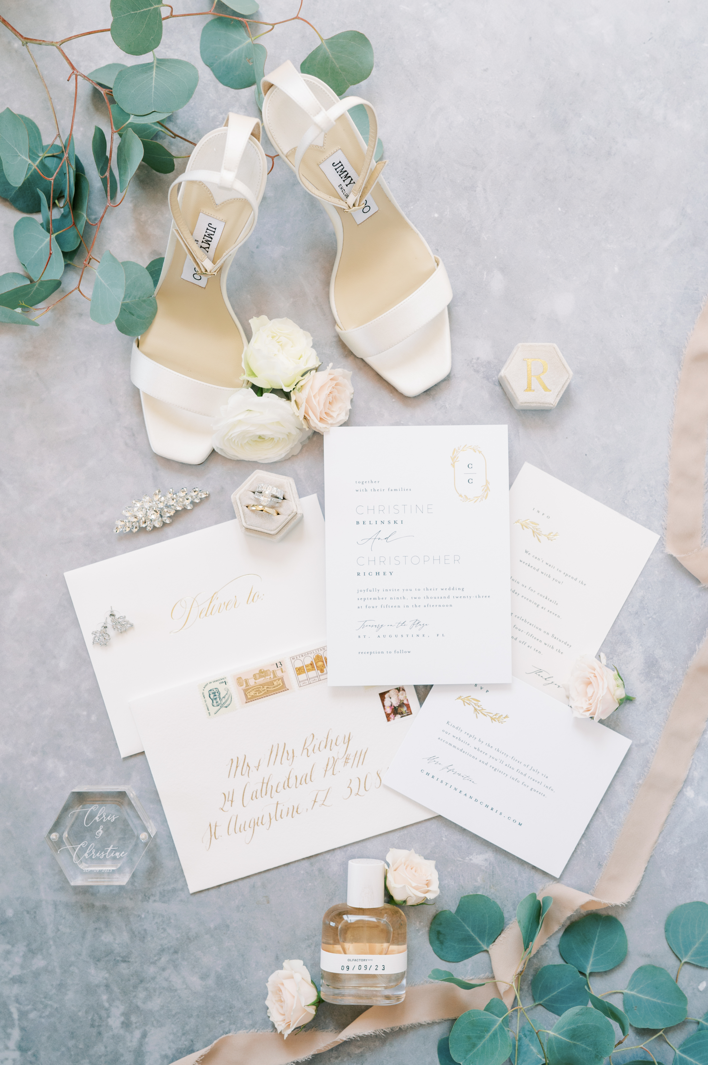 Elegant St. Augustine Wedding at The Treasury on the Plaza | Elizabeth Anne Designs 