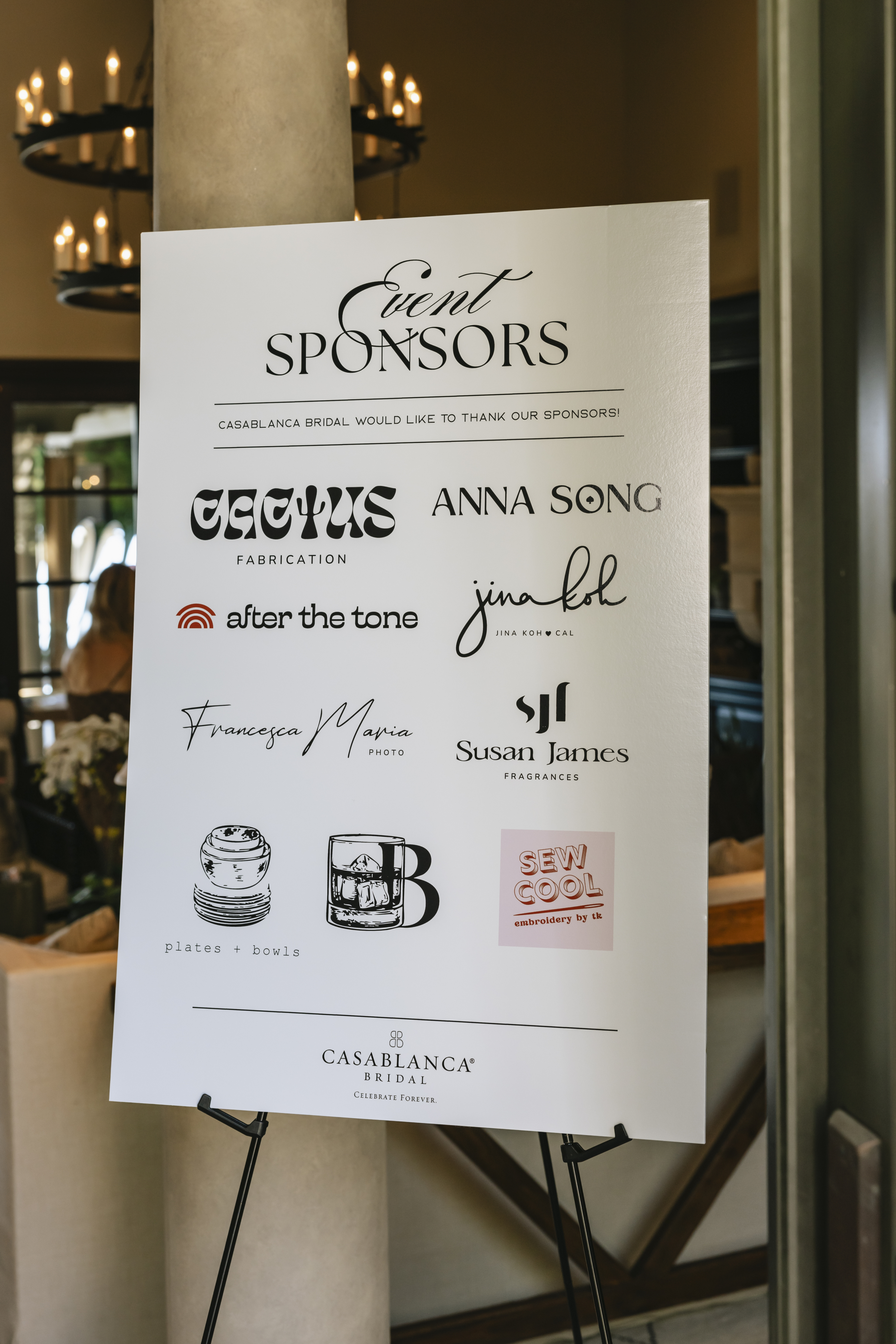 sponsors at Casablanca Bridal’s Confidence Campaign