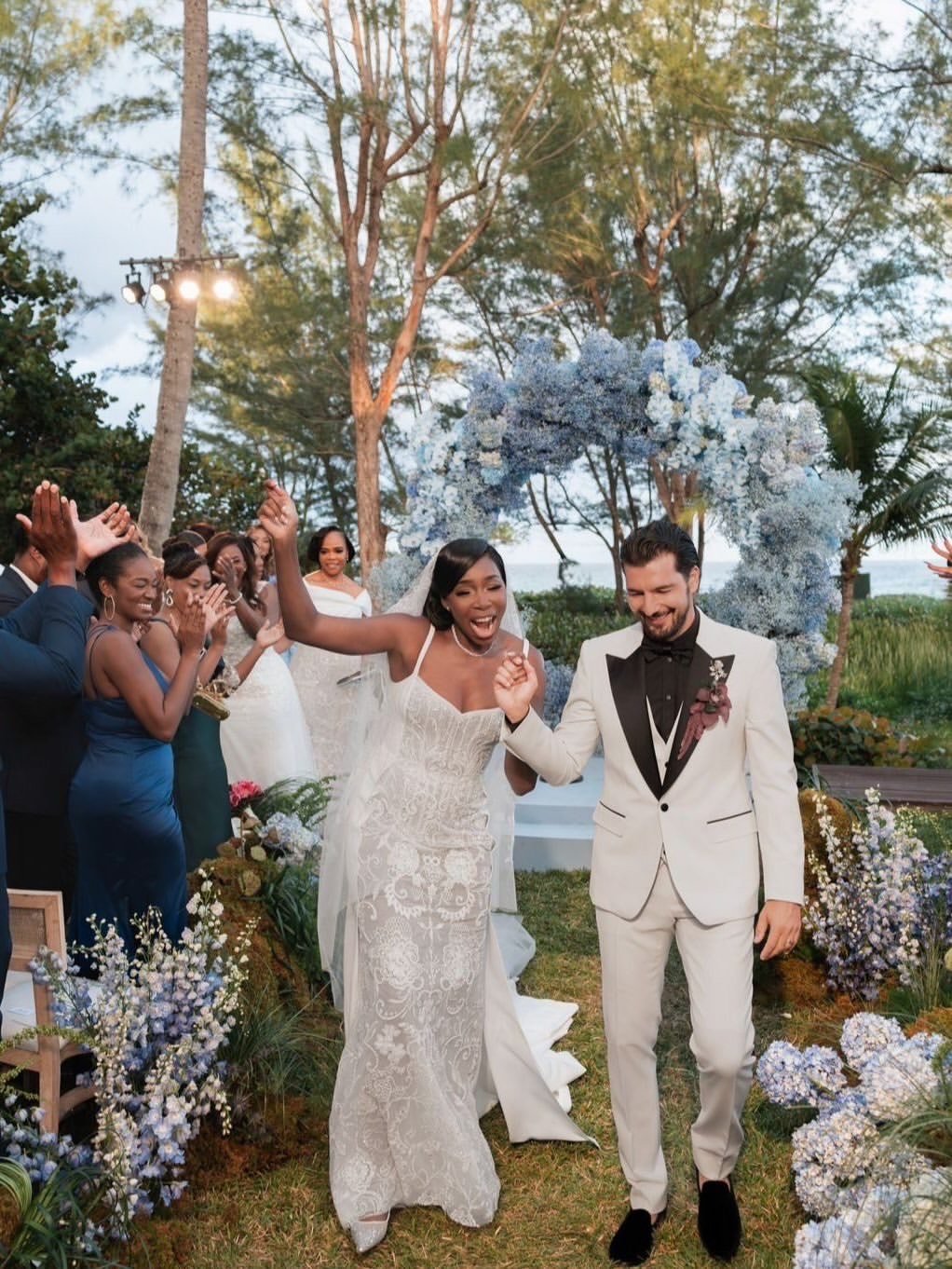 Venus Williams’ Timeless Five-Day Palm Beach Wedding to Andrea Preti | Elizabeth Anne Designs 