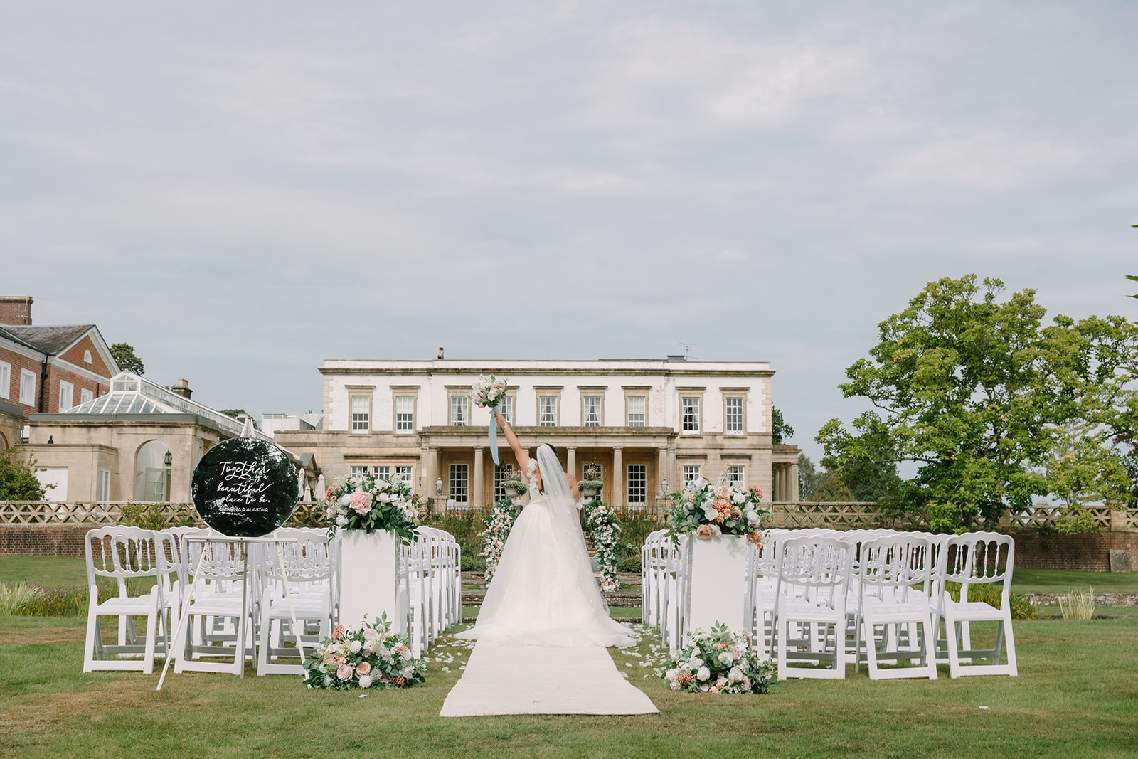 DIY Wedding Ideas That Look Elevated: Elegant Wedding Inspiration at Buxted Park | Elizabeth Anne Designs 