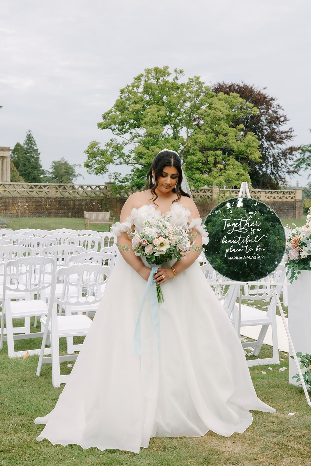 DIY Wedding Ideas That Look Elevated: Elegant Wedding Inspiration at Buxted Park | Elizabeth Anne Designs 