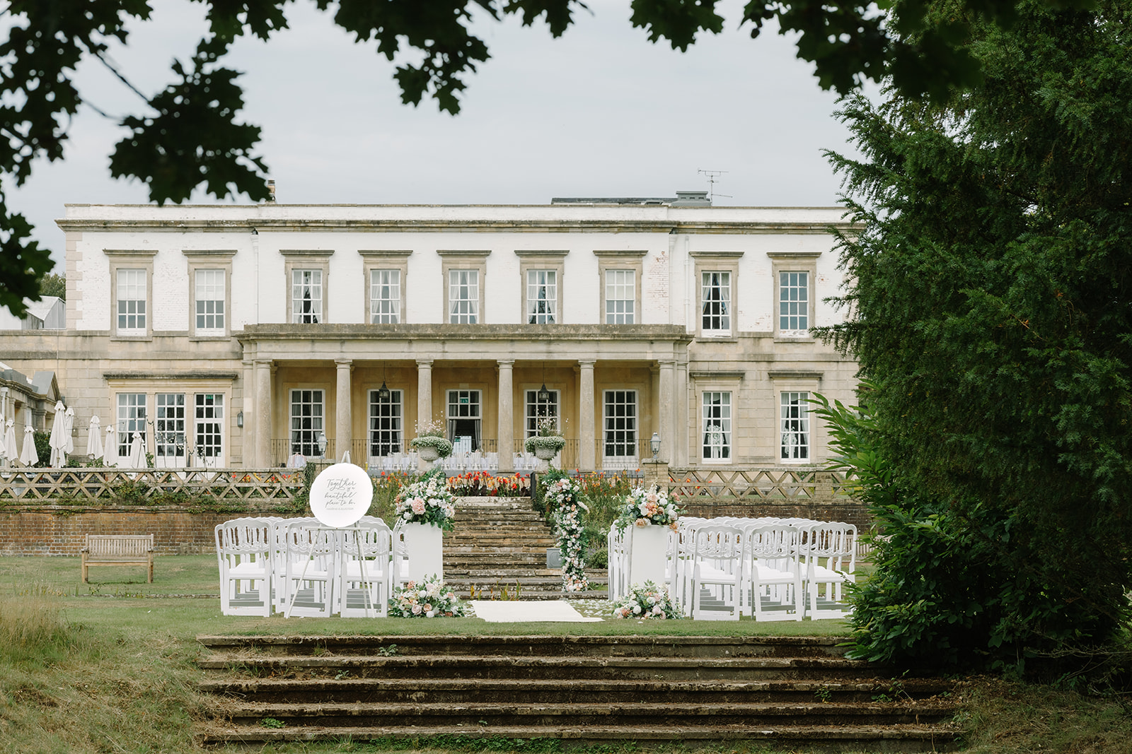 DIY Wedding Ideas That Look Elevated: Elegant Wedding Inspiration at Buxted Park | Elizabeth Anne Designs 